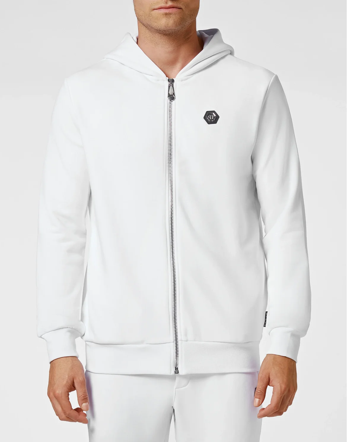 Hoodie sweatshirt Hexagon, цвет: Белый