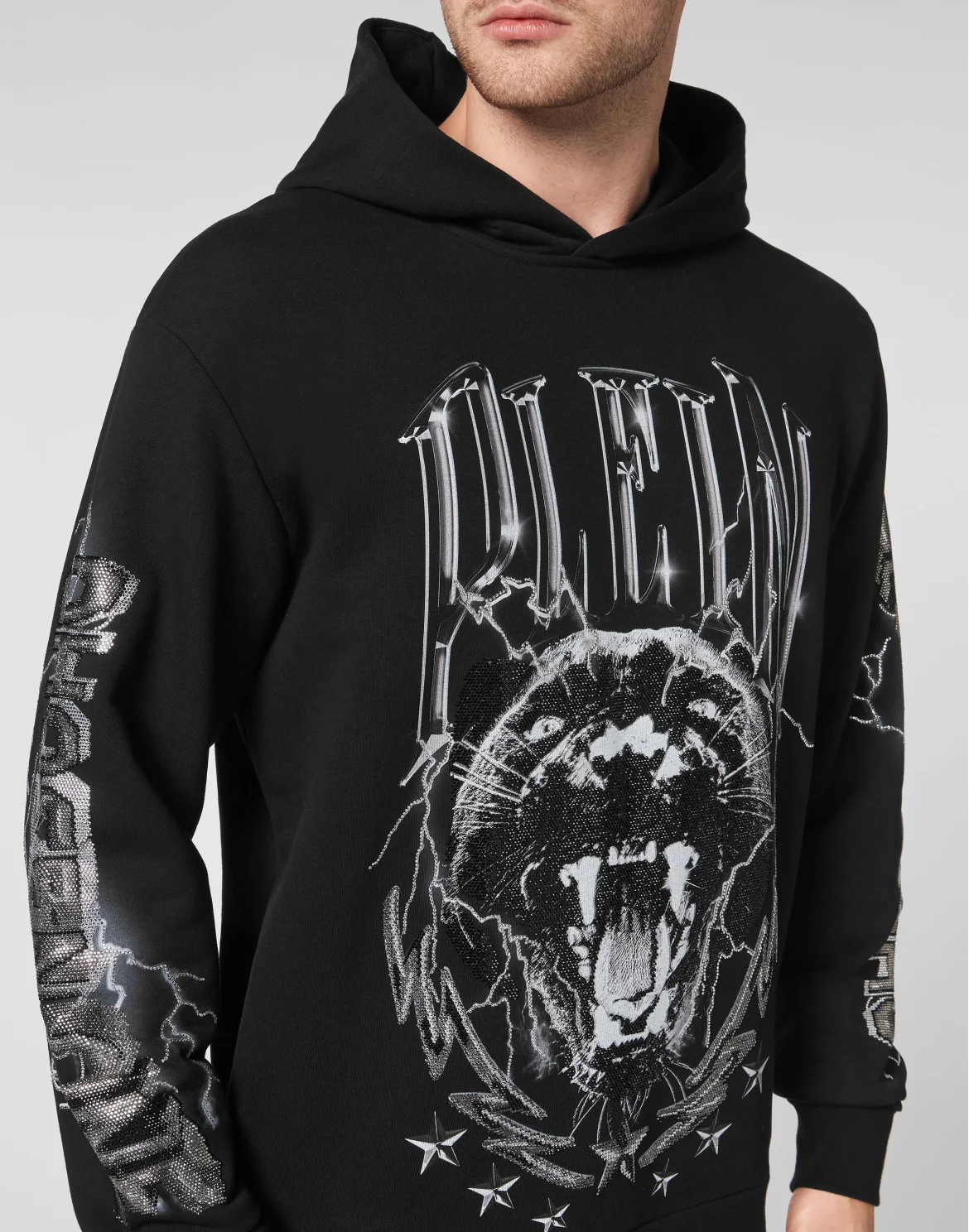 Hoodie sweatshirt Philipp Plein TM, цвет: Черный