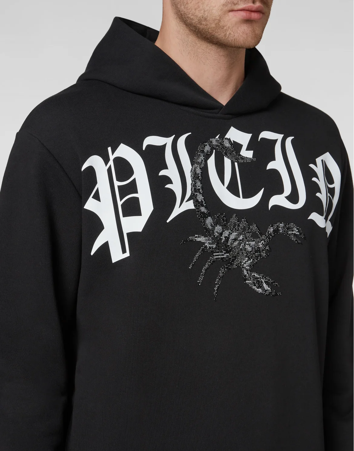 Hoodie sweatshirt Scorpion, цвет: Черный