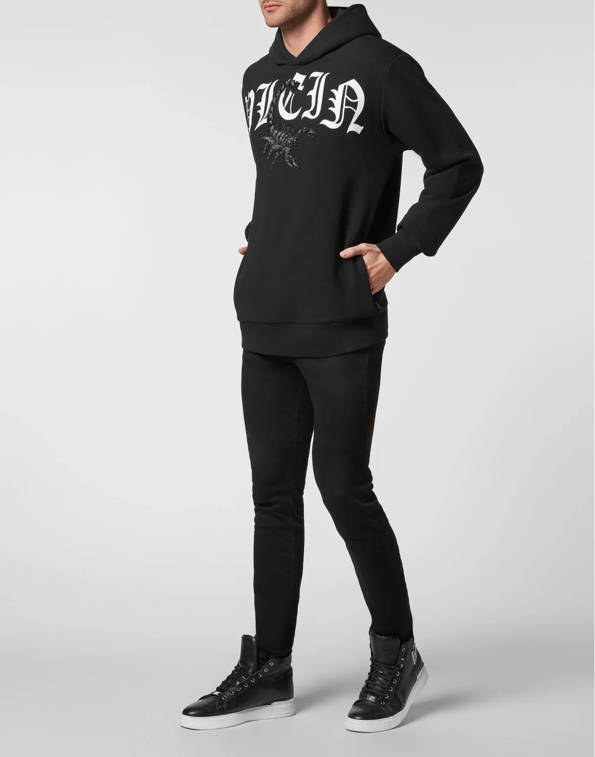 Hoodie sweatshirt Scorpion, цвет: Черный