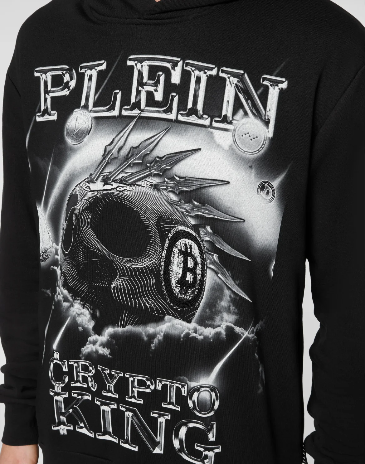 Hoodie sweatshirt, цвет: Черный