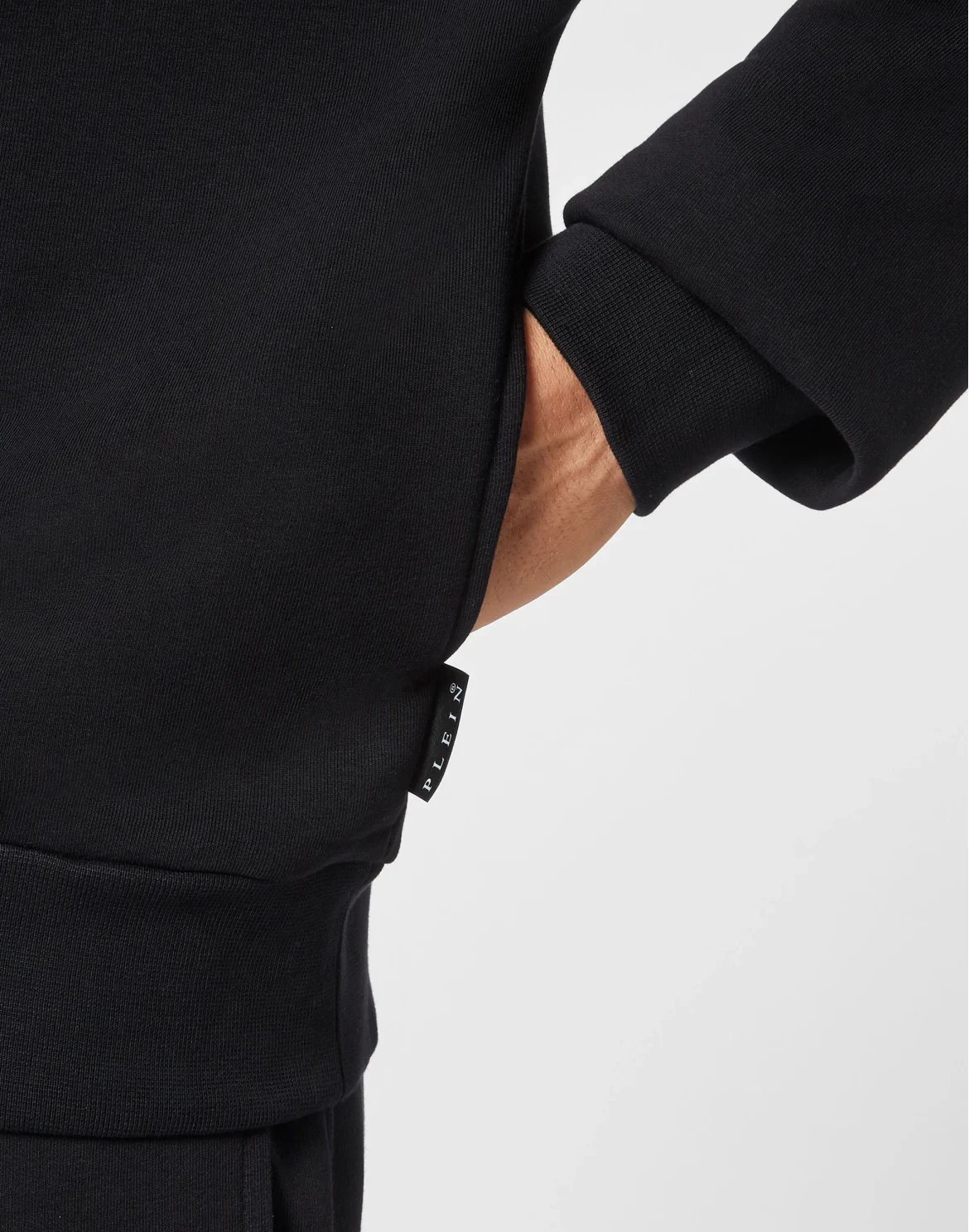 Hoodie Sweatshirt Hexagon, цвет: Черный