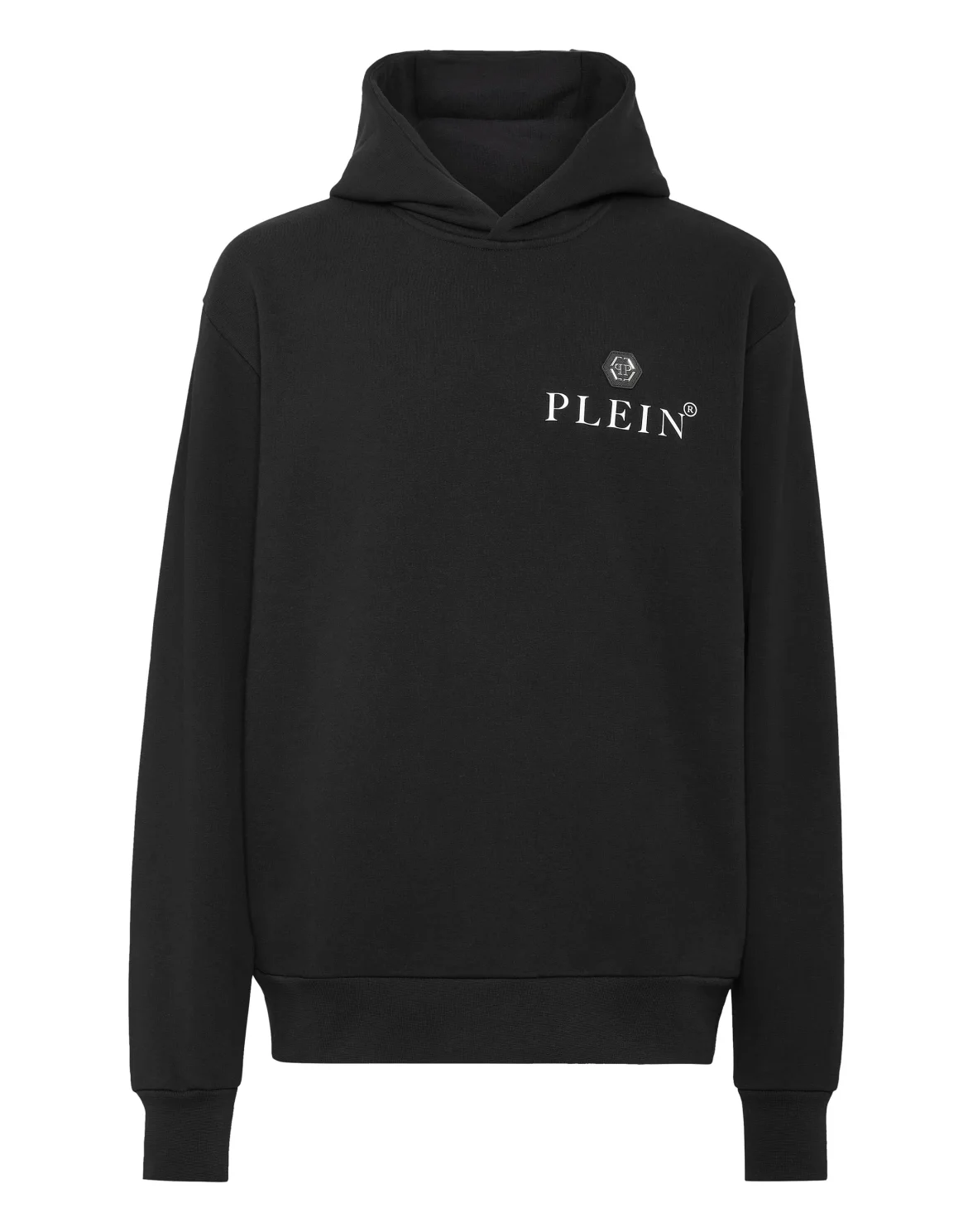 Hoodie Sweatshirt Hexagon, цвет: Черный
