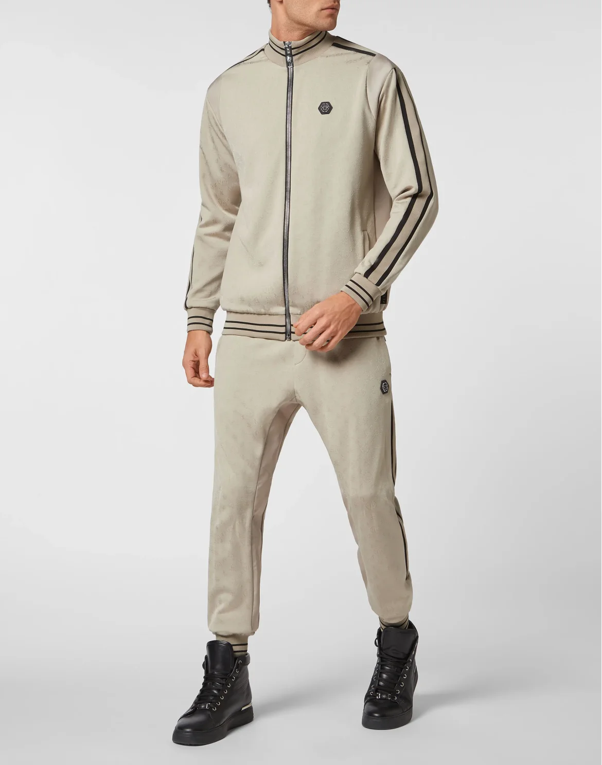 Tracksuit Top/Trousers, цвет: Бежевый
