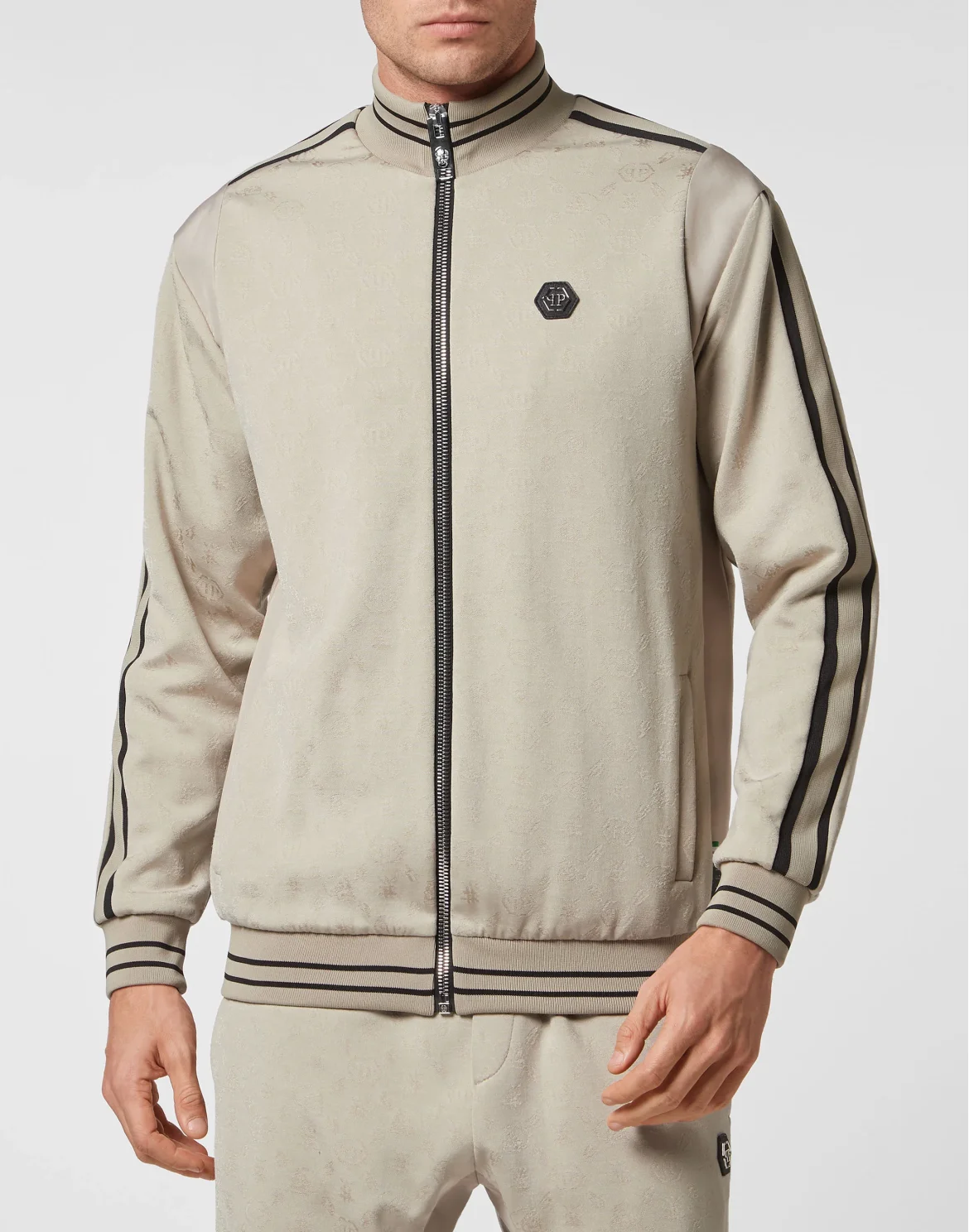 Tracksuit Top/Trousers, цвет: Бежевый
