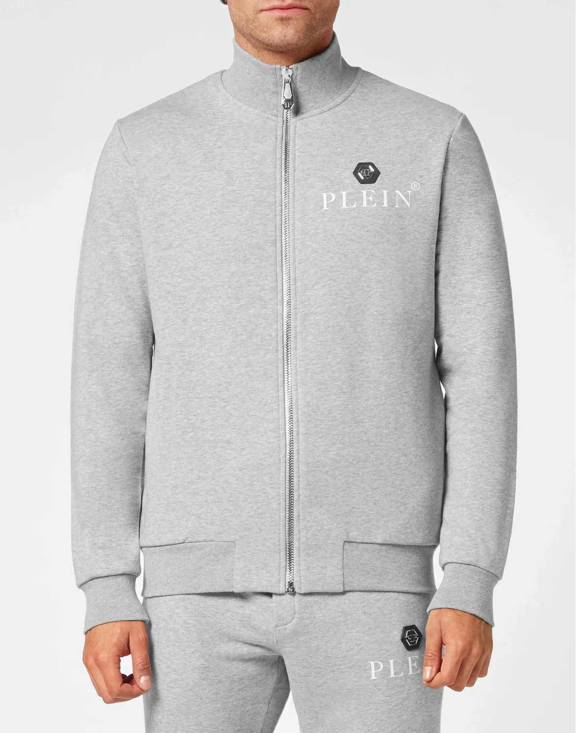Joggning Tracksuit Top/Trousers Hexagon, цвет: Серый