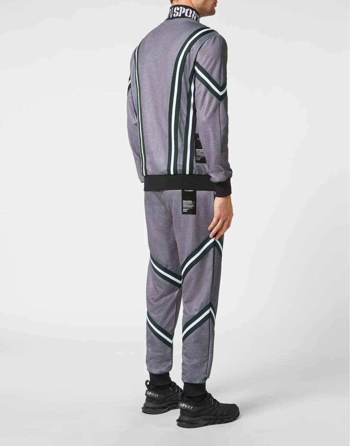 Joggning Tracksuit Top/Trousers, цвет: Серый