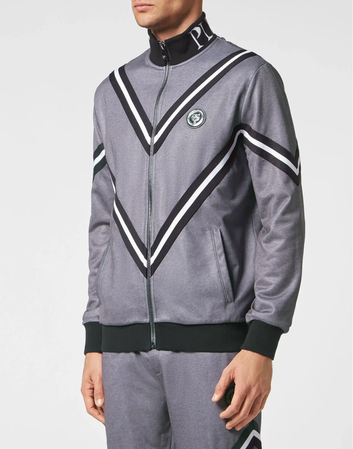 Joggning Tracksuit Top/Trousers, цвет: Серый