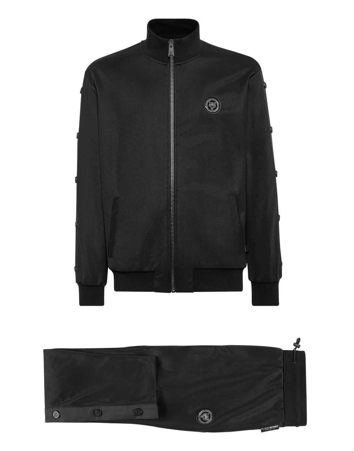 Tracksuit: Zip-up Jacket + jogging pants Tiger, цвет: Черный