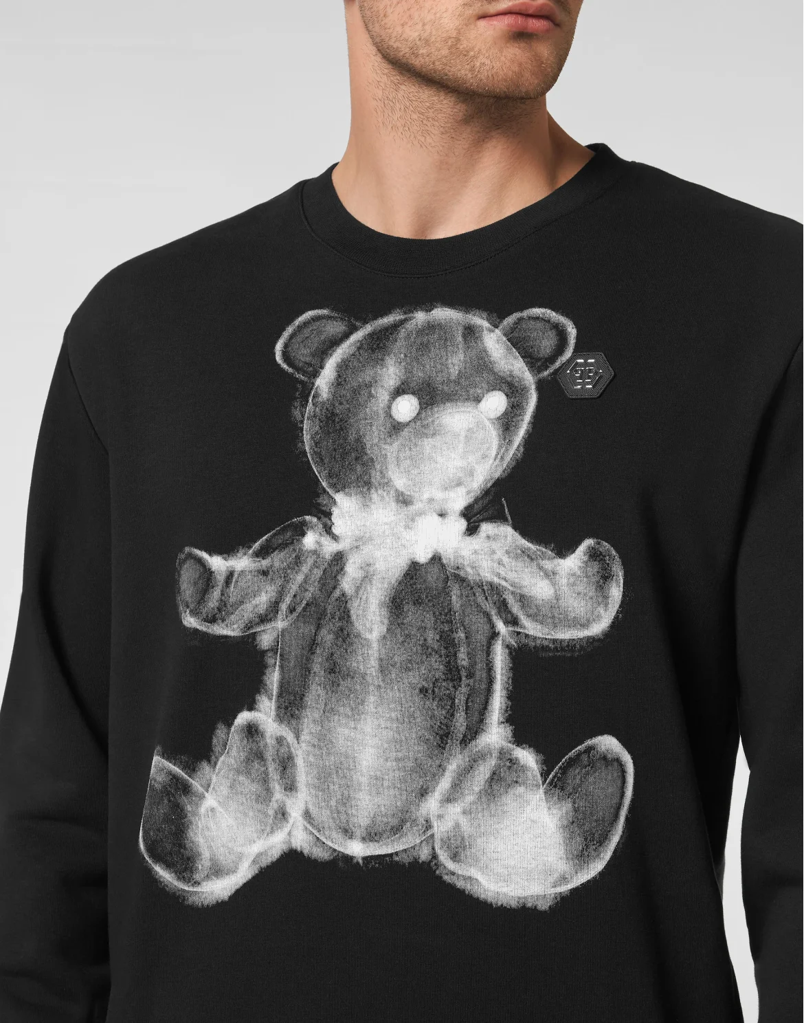 Sweatshirt LS Teddy Bear, цвет: Черный