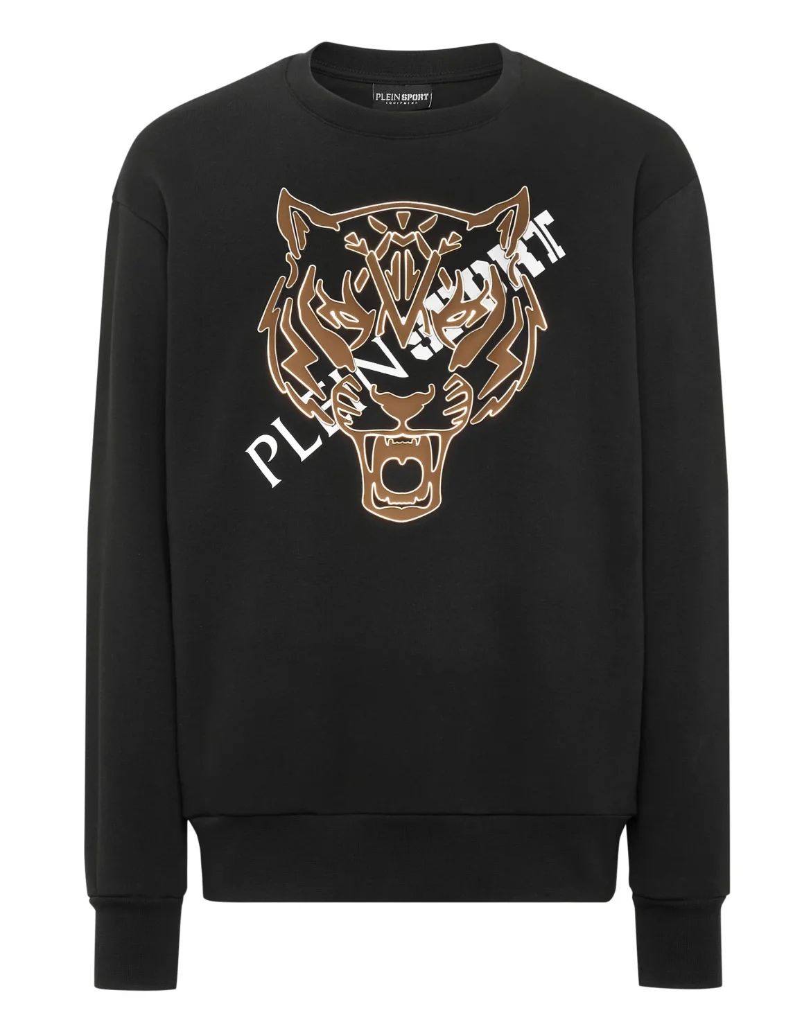 Longsleeve Sweatshirt Tiger, цвет: Черный