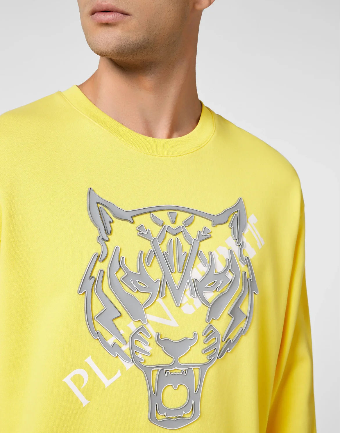 Longsleeve Sweatshirt Tiger, цвет: Желтый