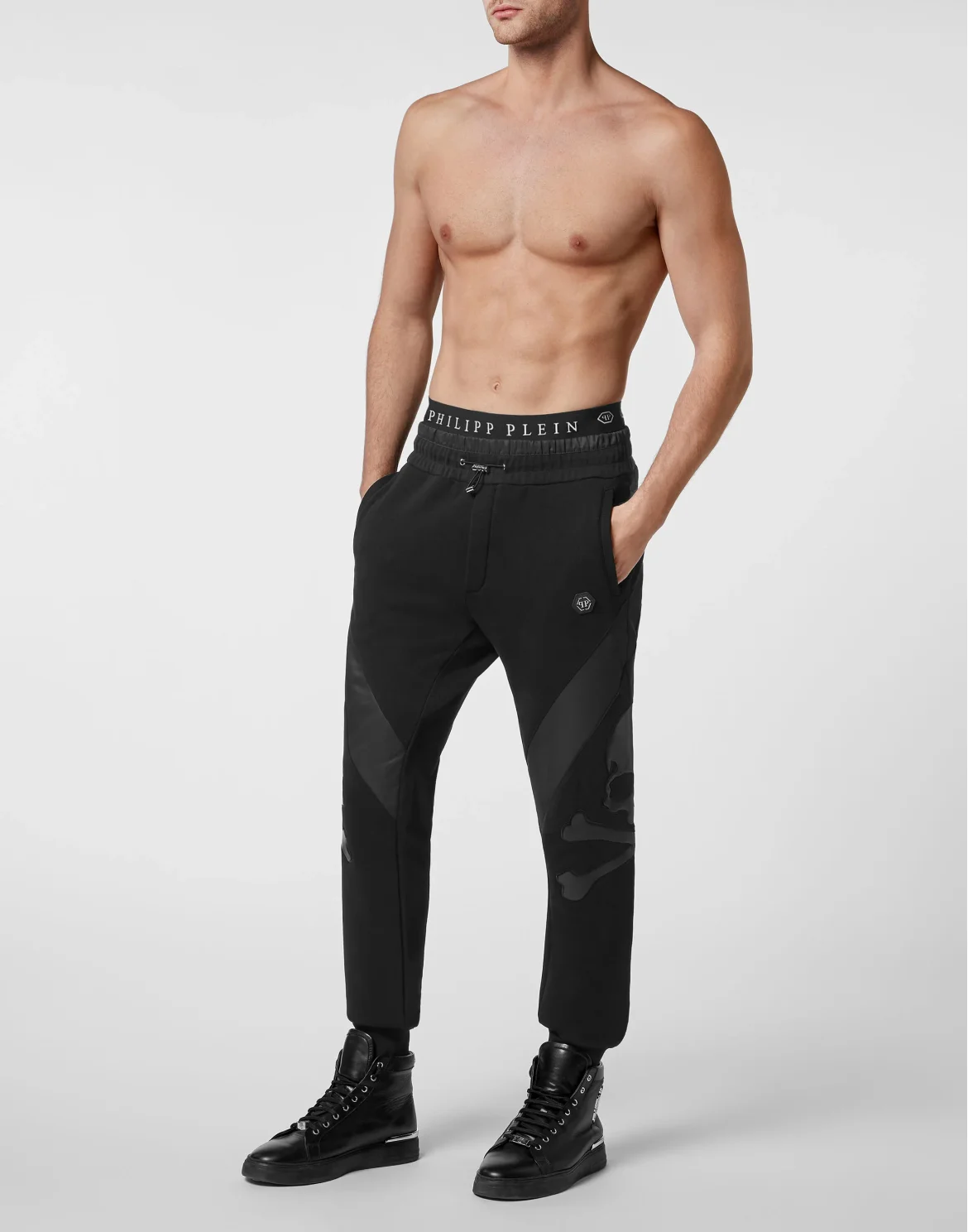 Jogging Trousers Iconic Plein, цвет: Черный