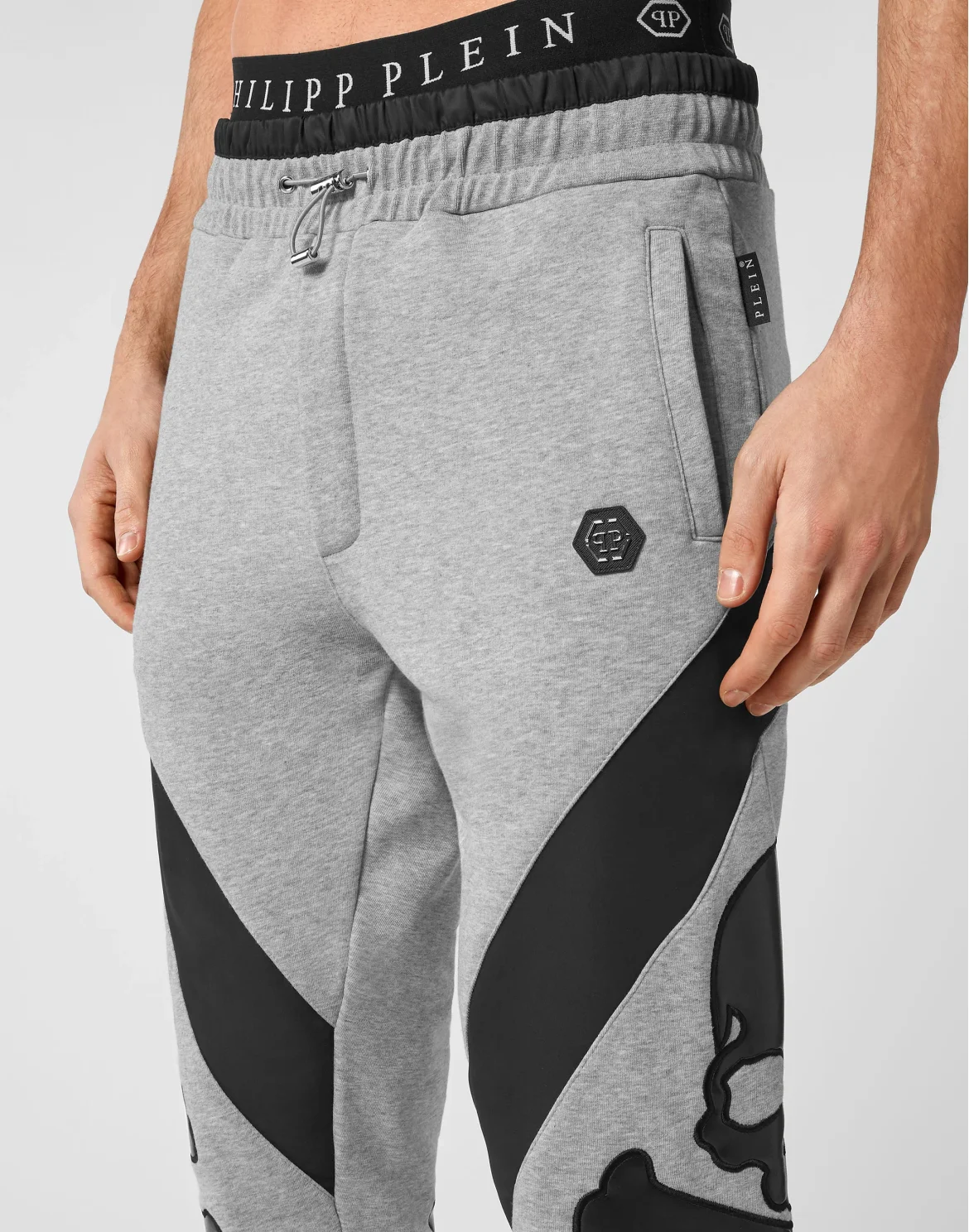 Jogging Trousers Iconic Plein, цвет: Серый