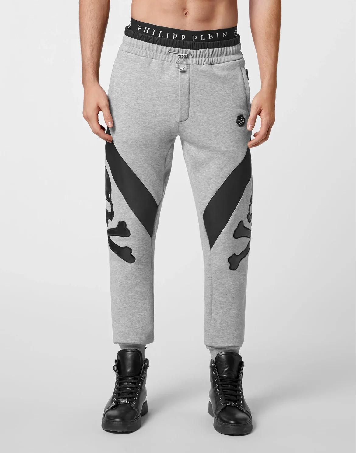 Jogging Trousers Iconic Plein, цвет: Серый