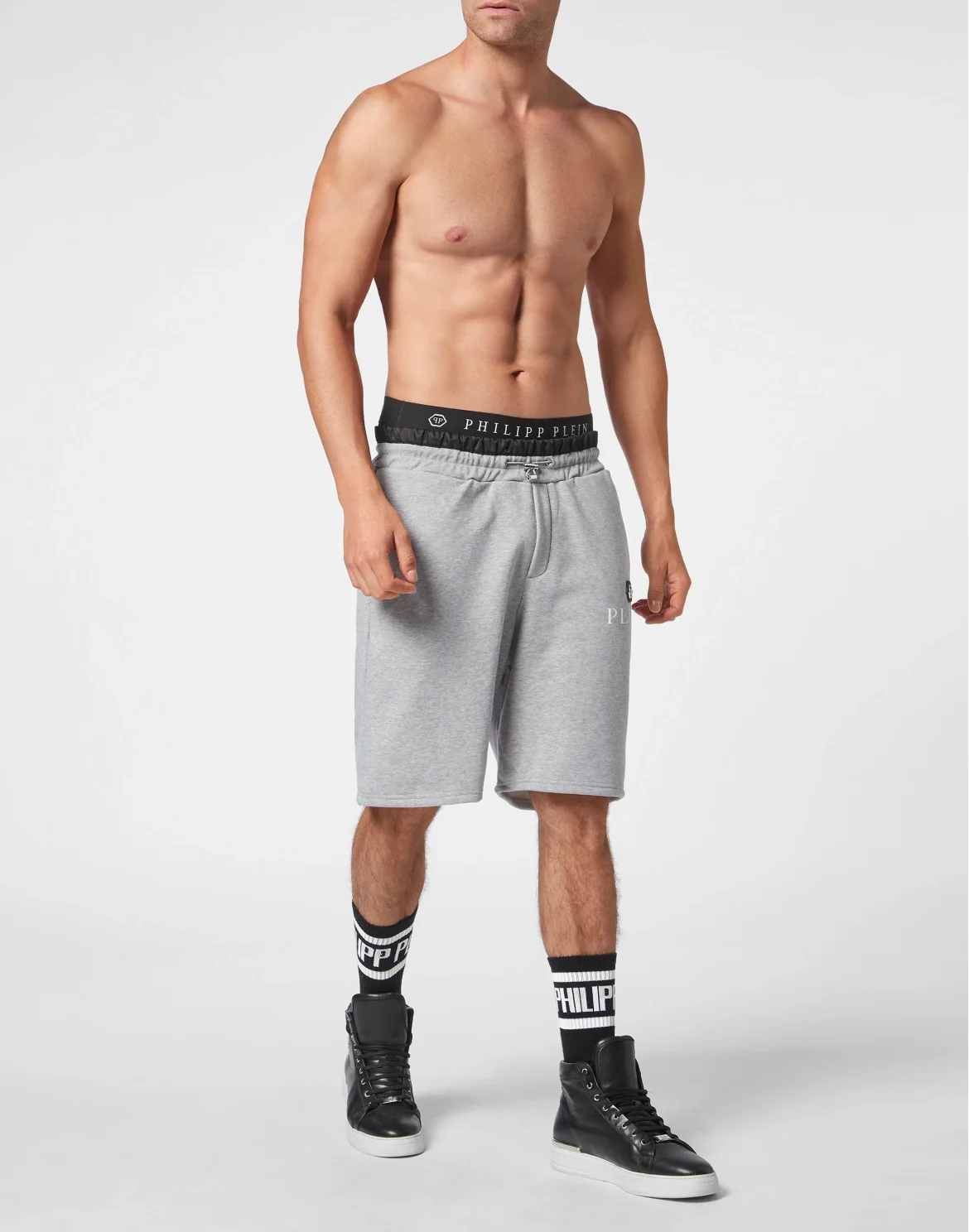 Jogging Shorts Hexagon, цвет: Серый
