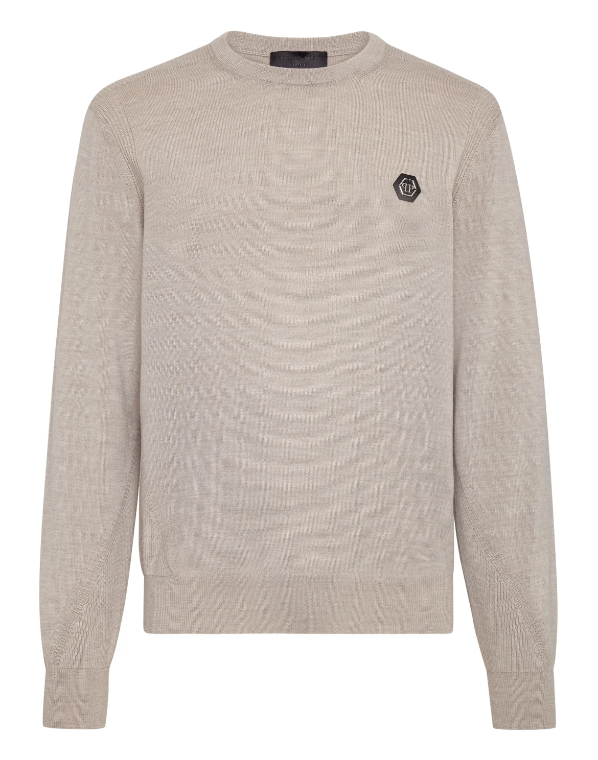 Pullover Round Neck LS, цвет: Бежевый