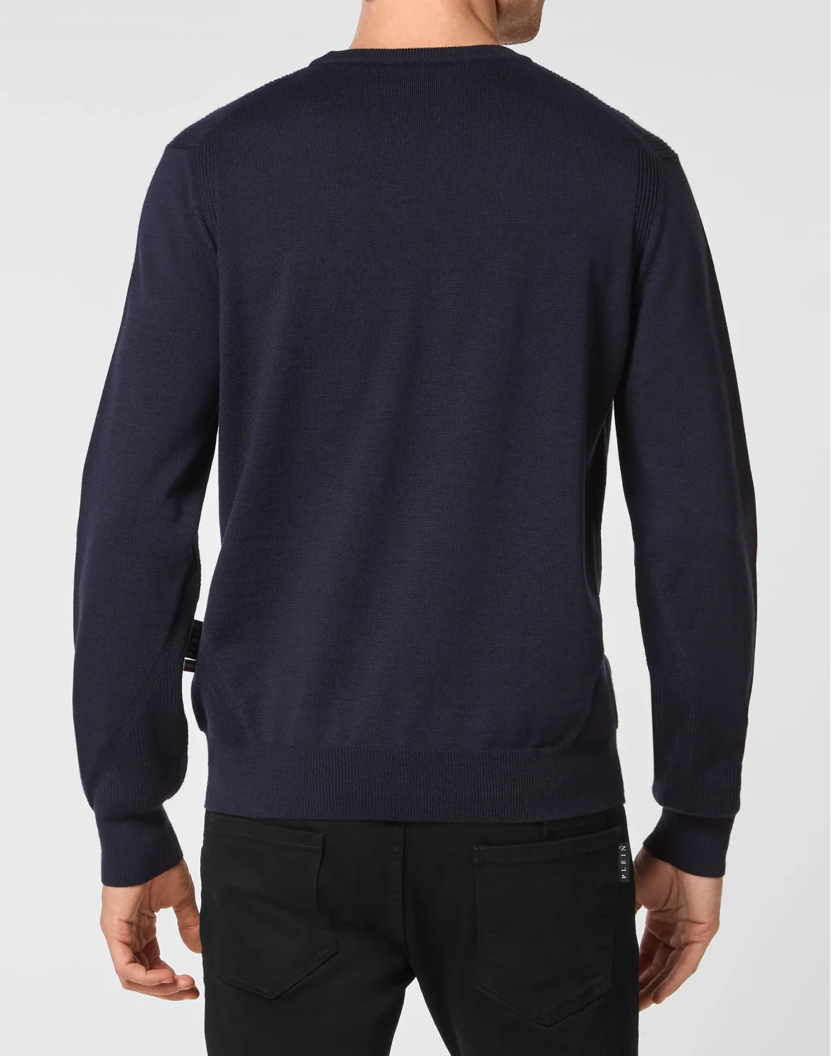Pullover Round Neck LS, цвет: Синий
