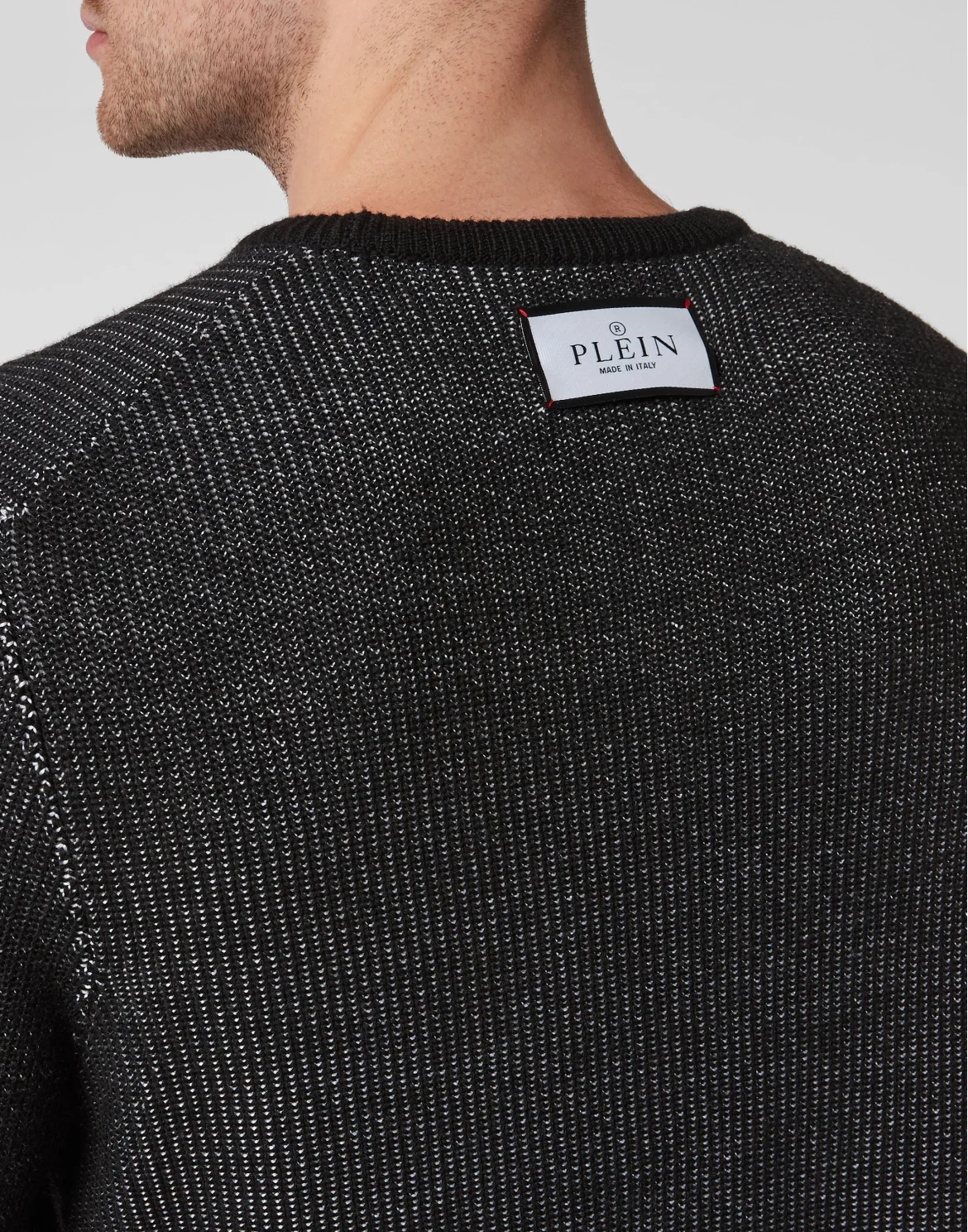 Pullover Round Neck LS OVERSIZE FIT, цвет: Черный