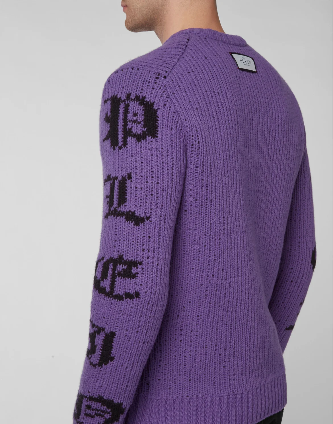 Pullover Round Neck LS, цвет: Фиолетовый