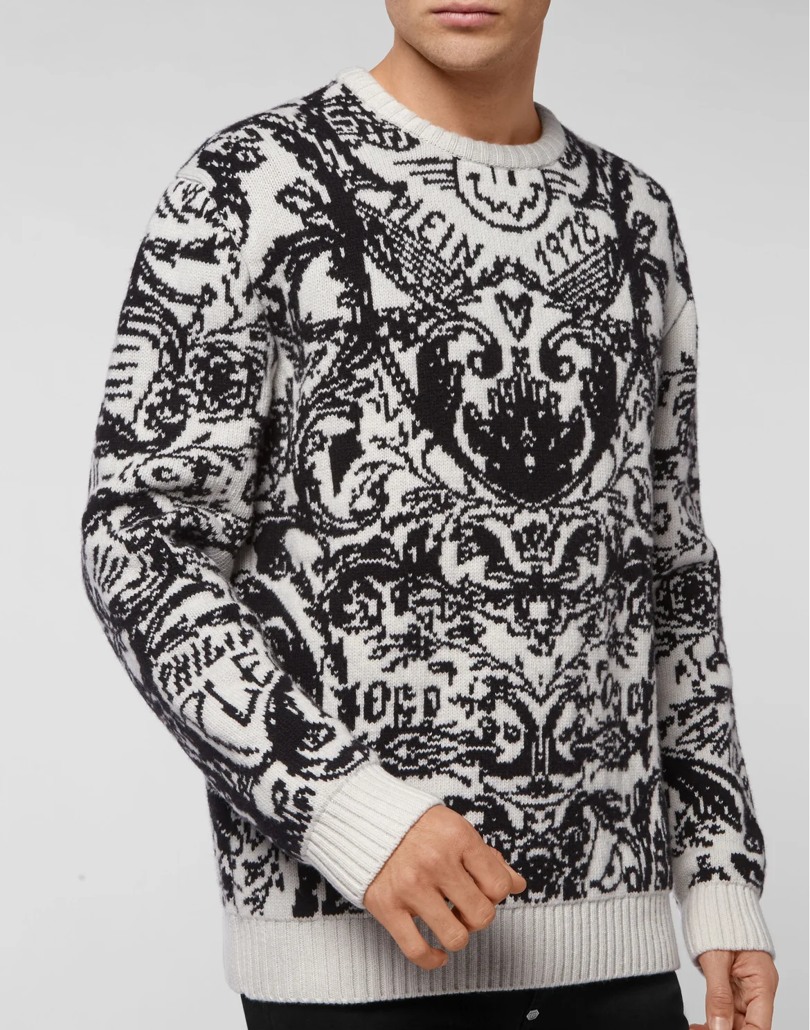 Pullover Round Neck LS, цвет: Белый