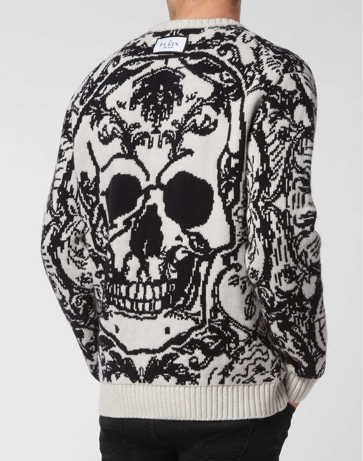 Pullover Round Neck LS, цвет: Белый