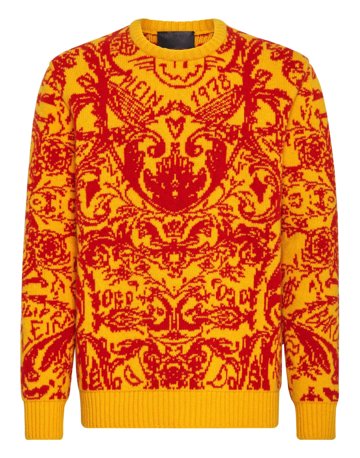 Pullover Round Neck LS, цвет: Желтый