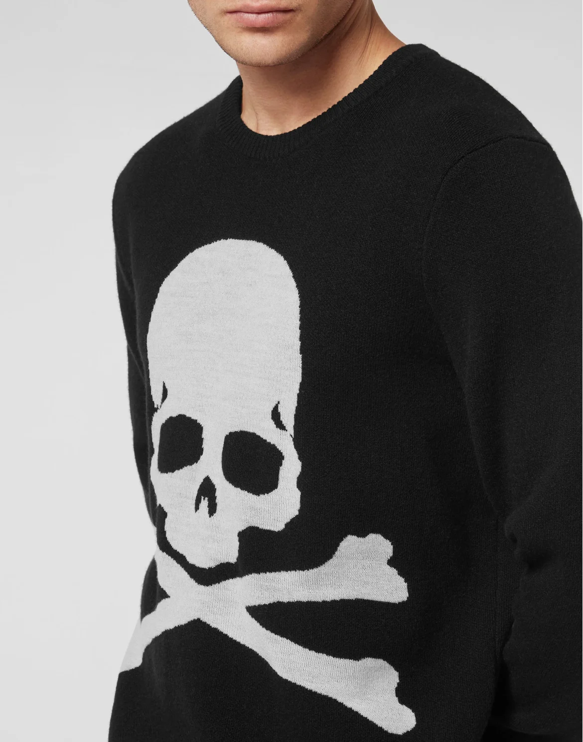 Pullover Round Neck LS, цвет: Черный