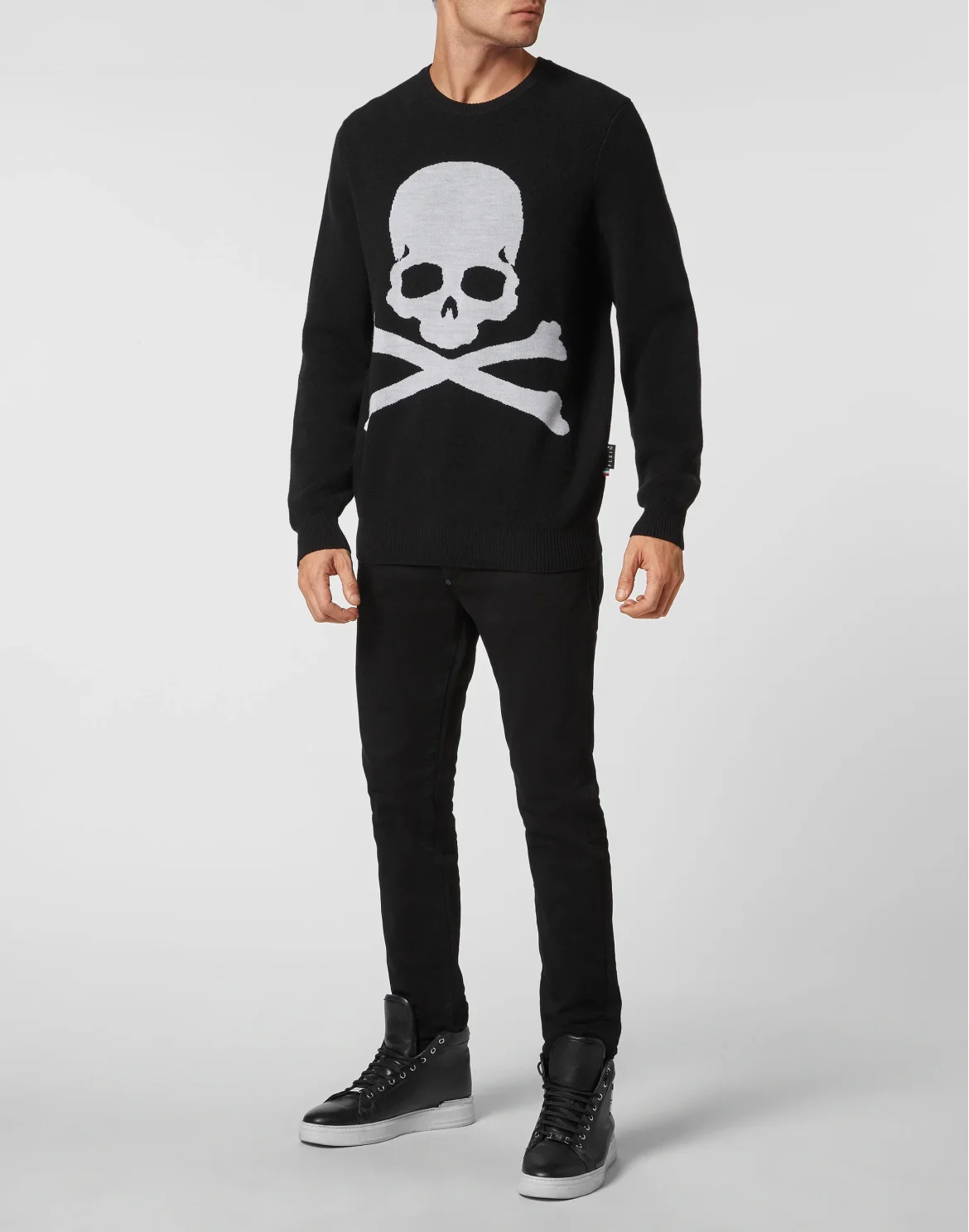 Pullover Round Neck LS, цвет: Черный