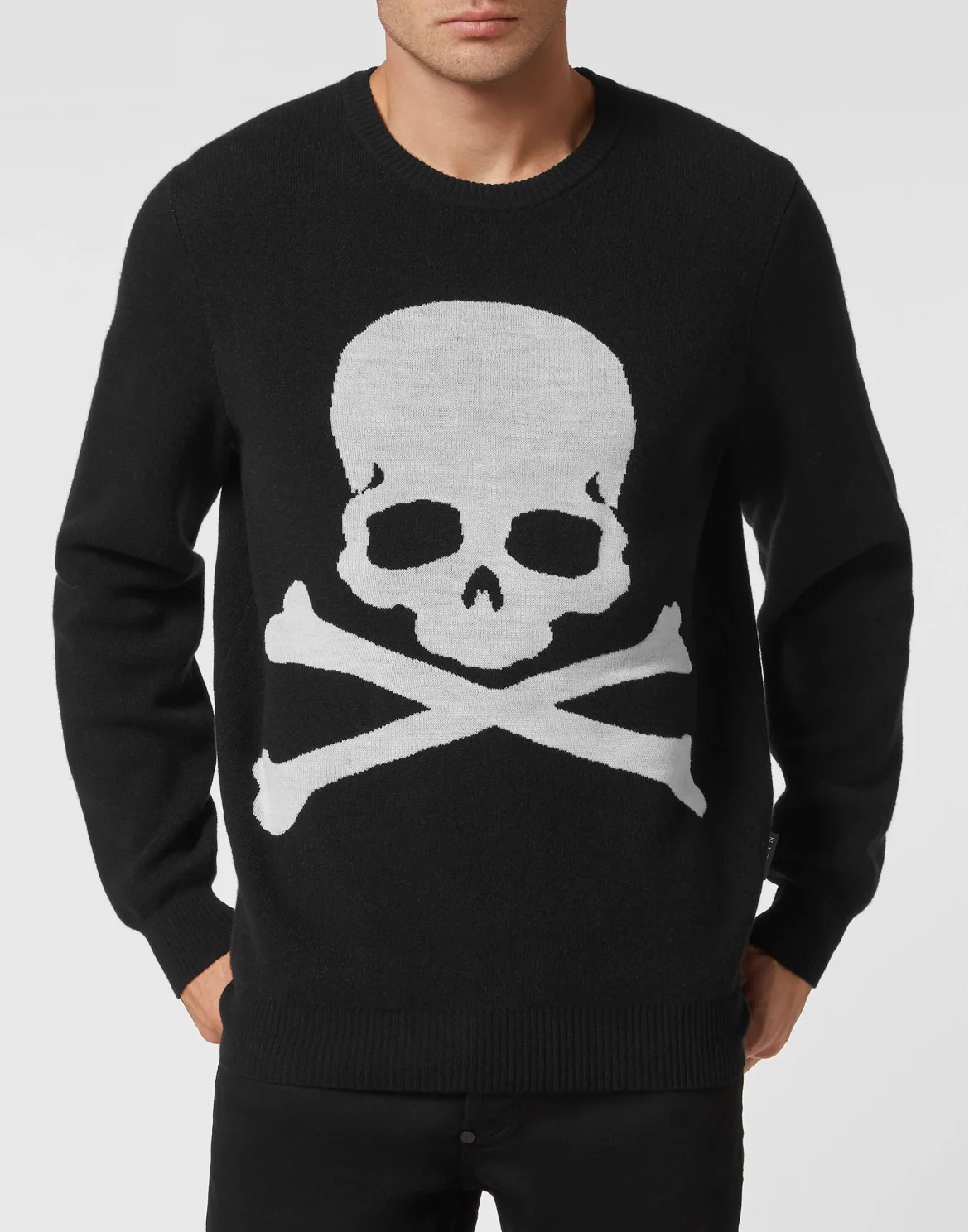 Pullover Round Neck LS, цвет: Черный
