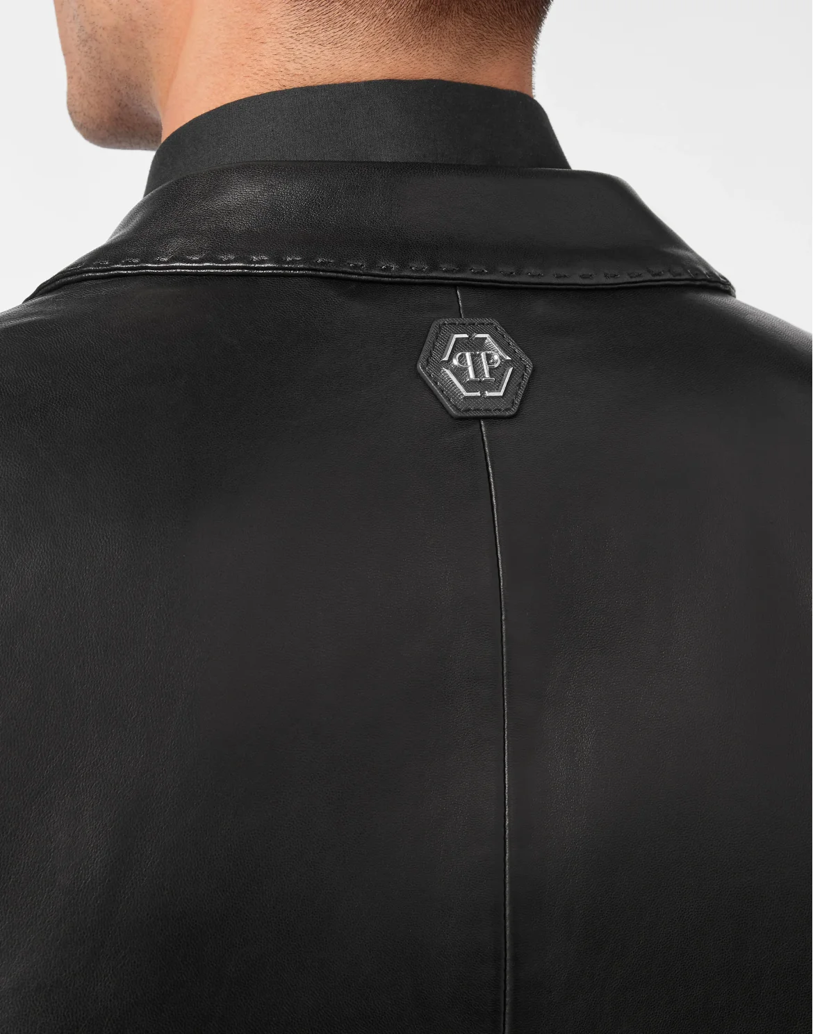 Leather Blazer, цвет: Черный