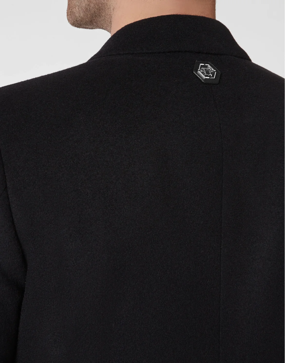 CASHMERE LONG COAT, цвет: Черный