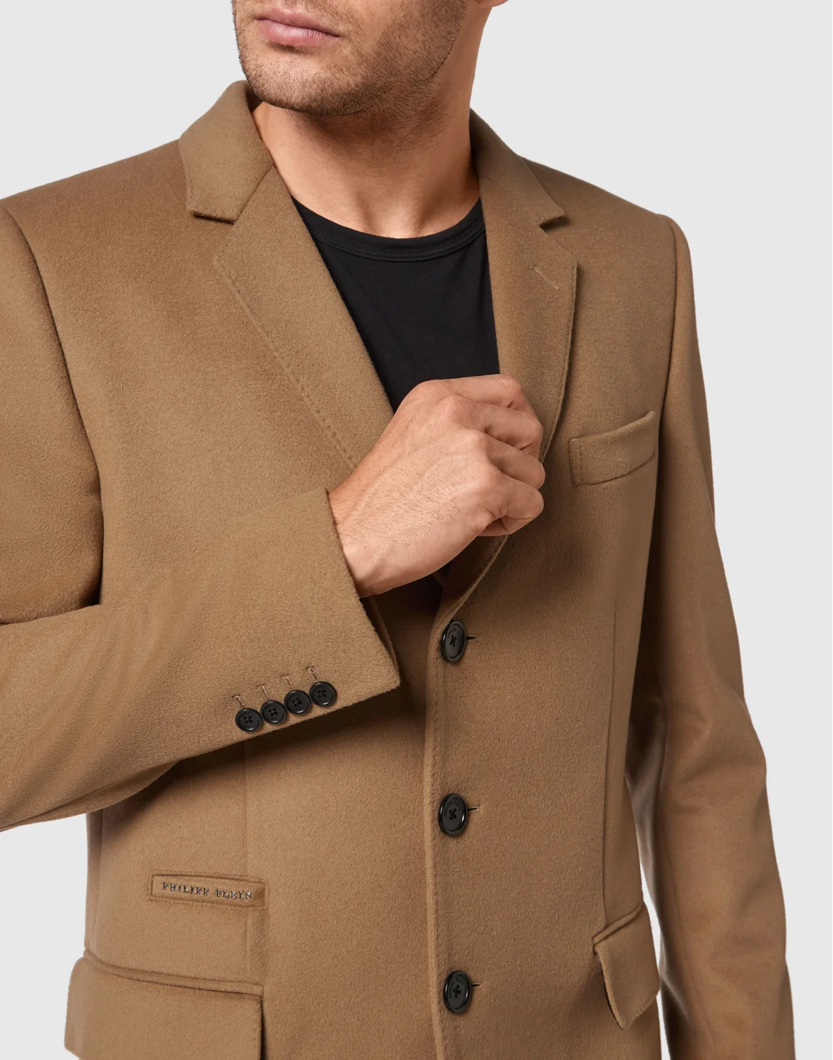 CASHMERE LONG COAT, цвет: Бежевый