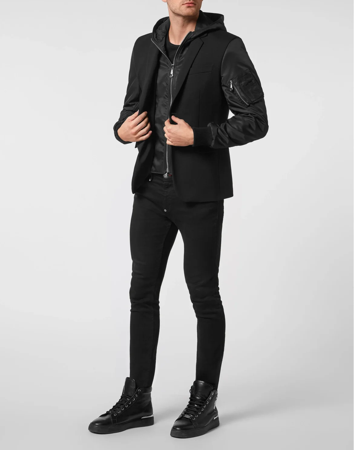 Hoodie Jacket Gigolò fit, цвет: Черный