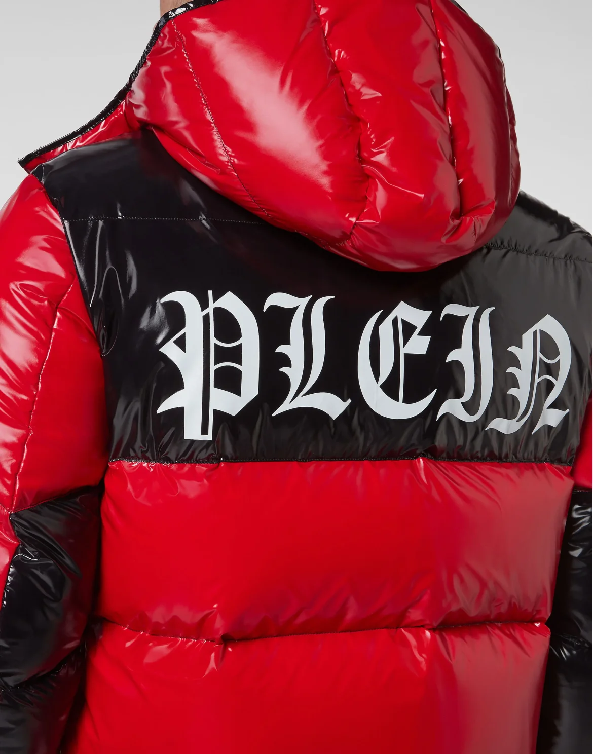 Down Jacket Gothic Plein, цвет: Красный