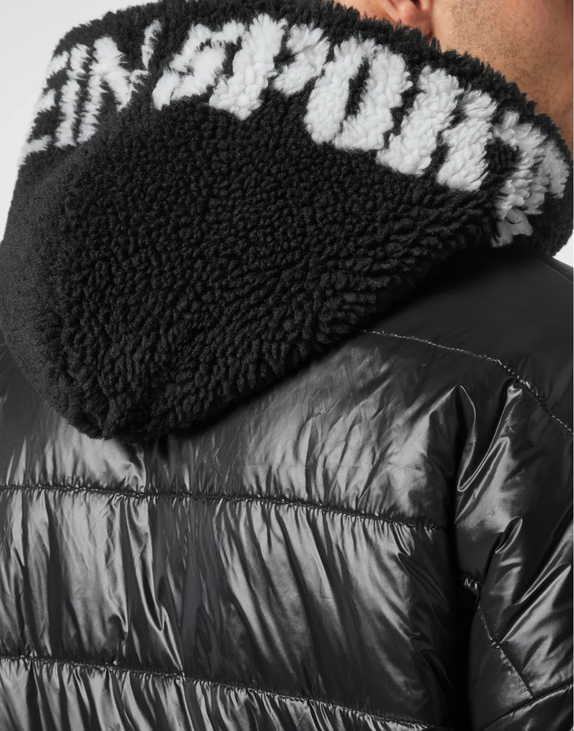 Reversible Hooded Bomber Jacket Tiger, цвет: Черный