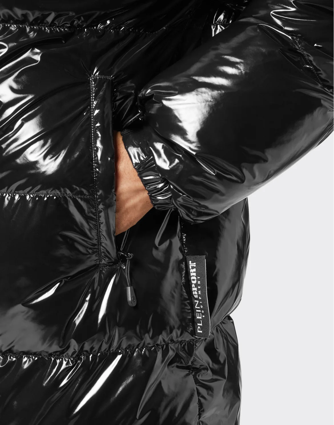 Long Down Jacket, цвет: Черный