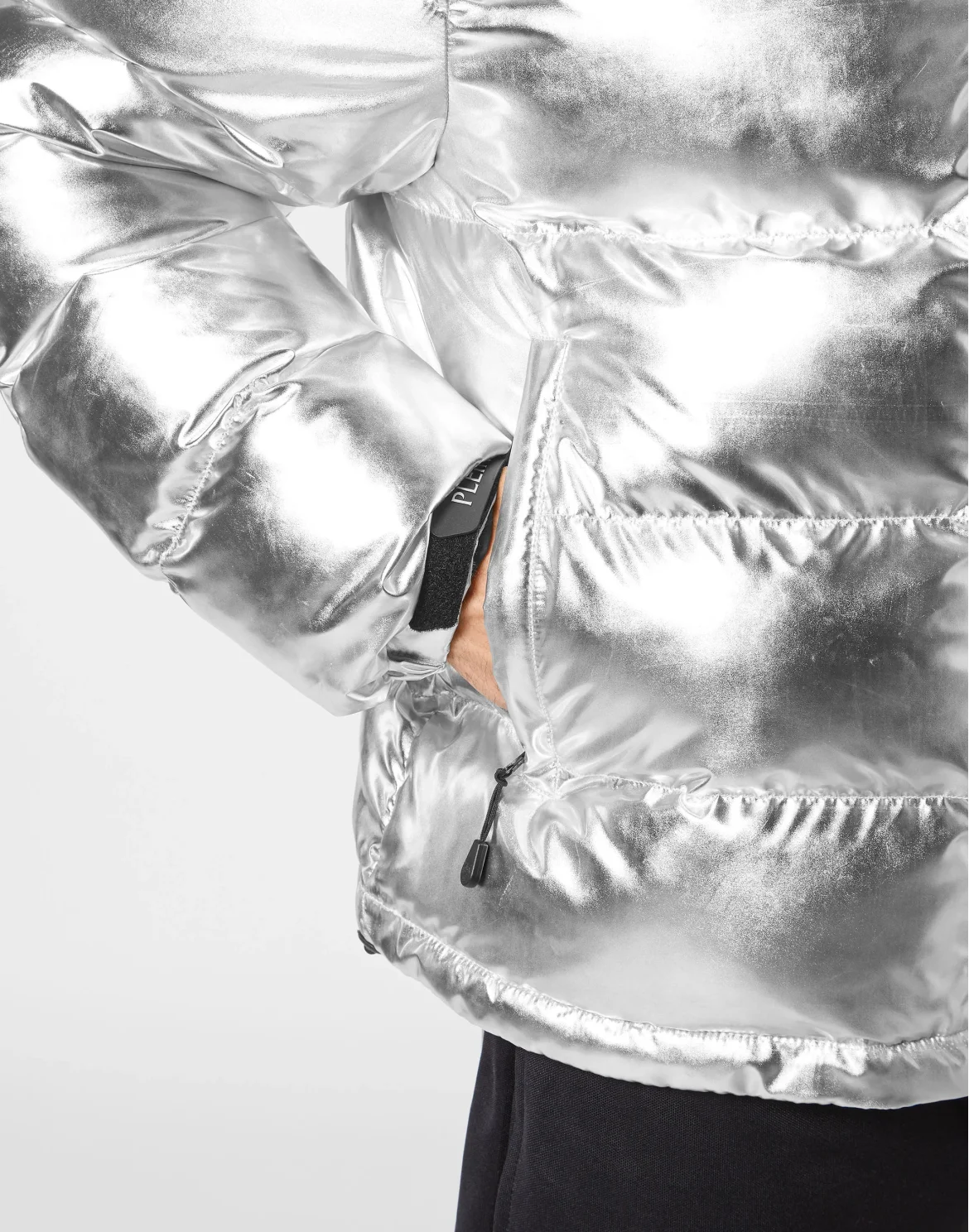 Nylon Jacket Statement, цвет: Серебристый