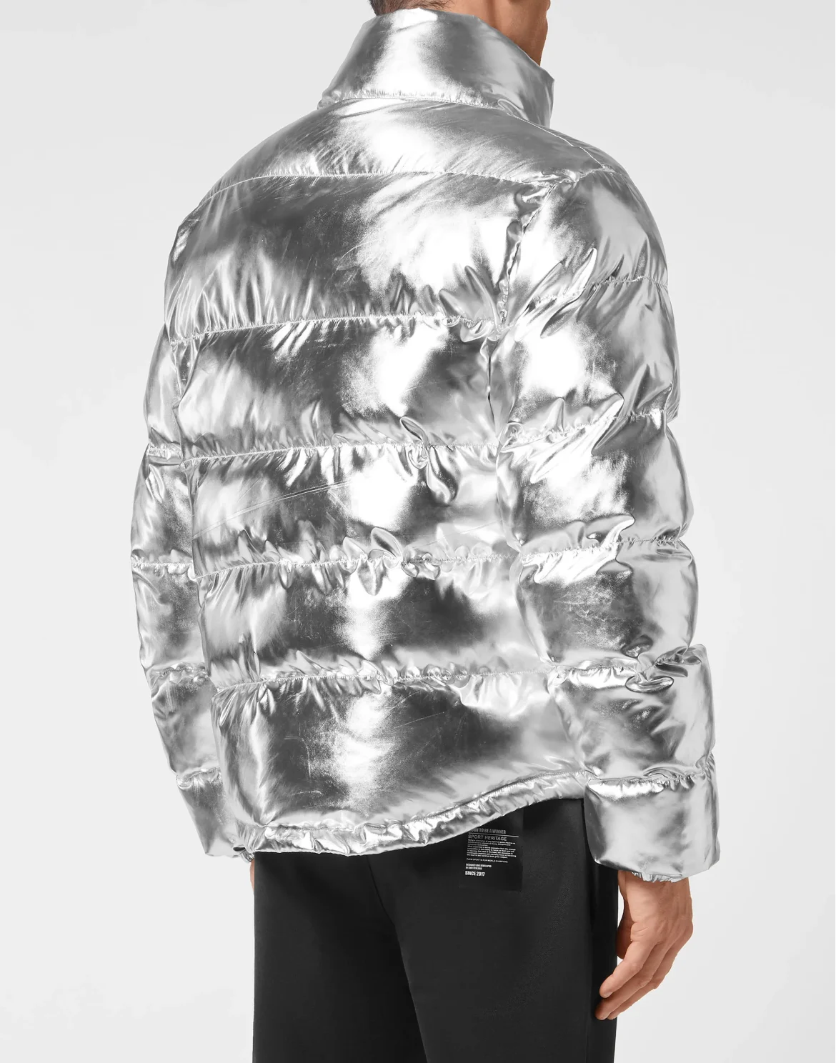 Nylon Jacket Statement, цвет: Серебристый