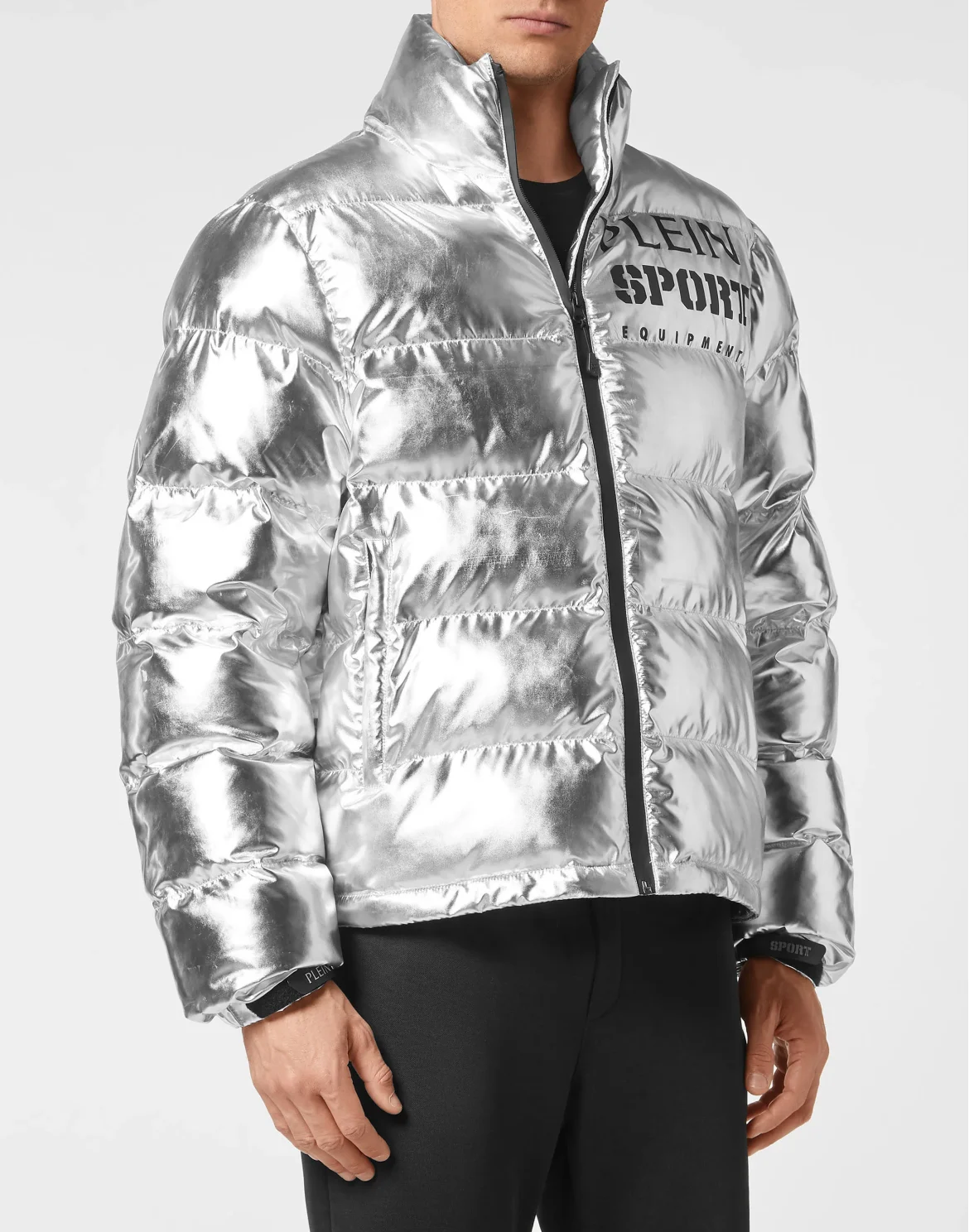 Nylon Jacket Statement, цвет: Серебристый