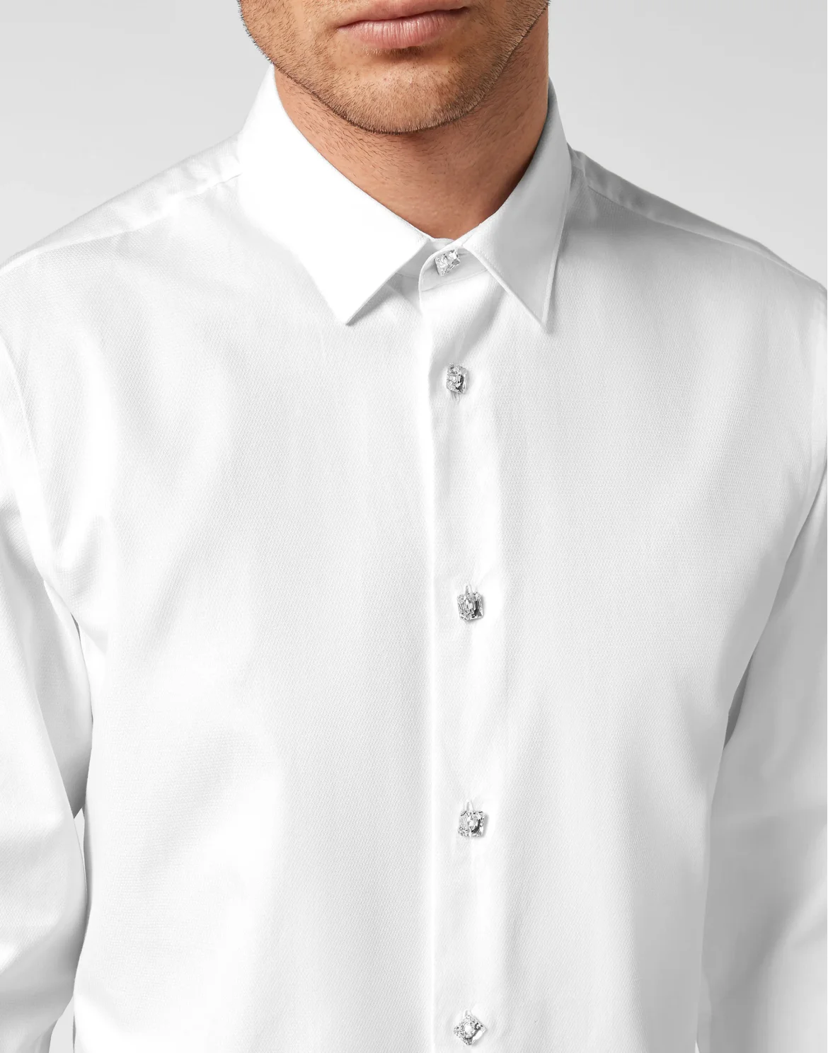 Shirt Playboy Cut LS, цвет: Белый