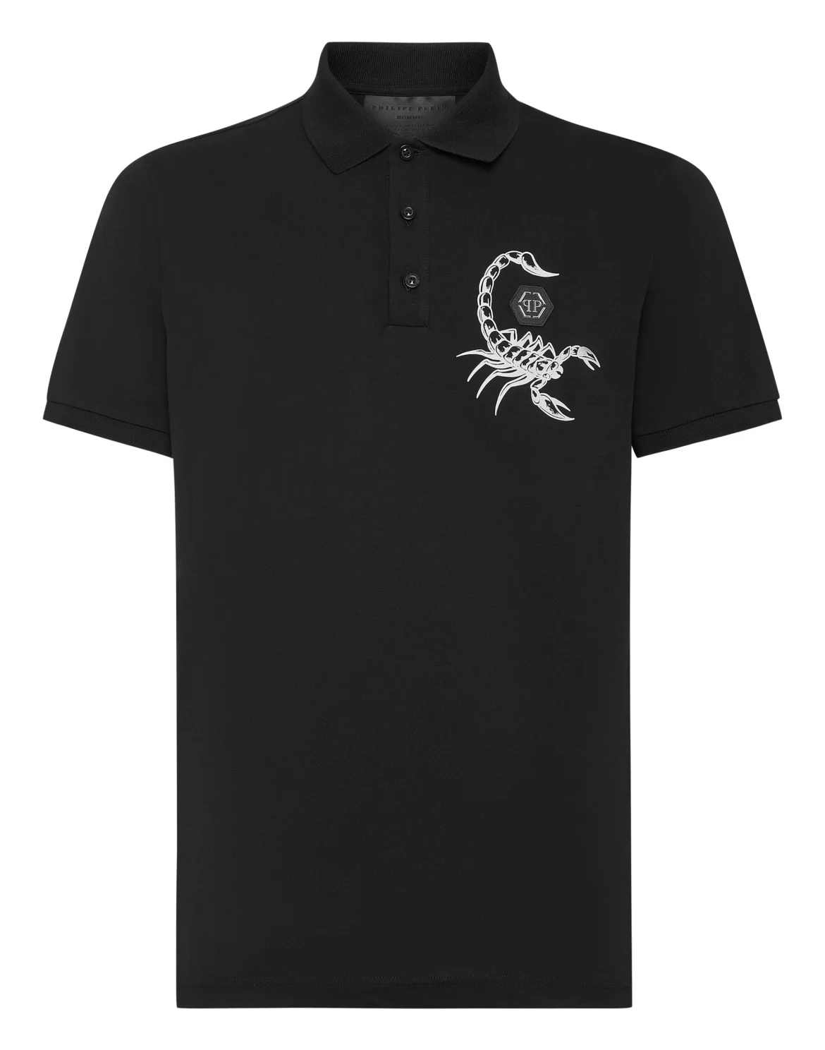 Slim Fit Polo shirt SS, цвет: Черный