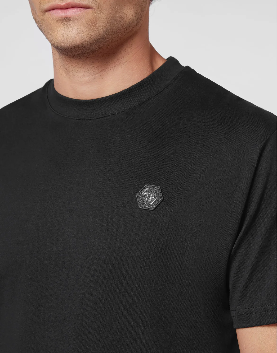 T-shirt Round Neck SS Basic, цвет: Черный