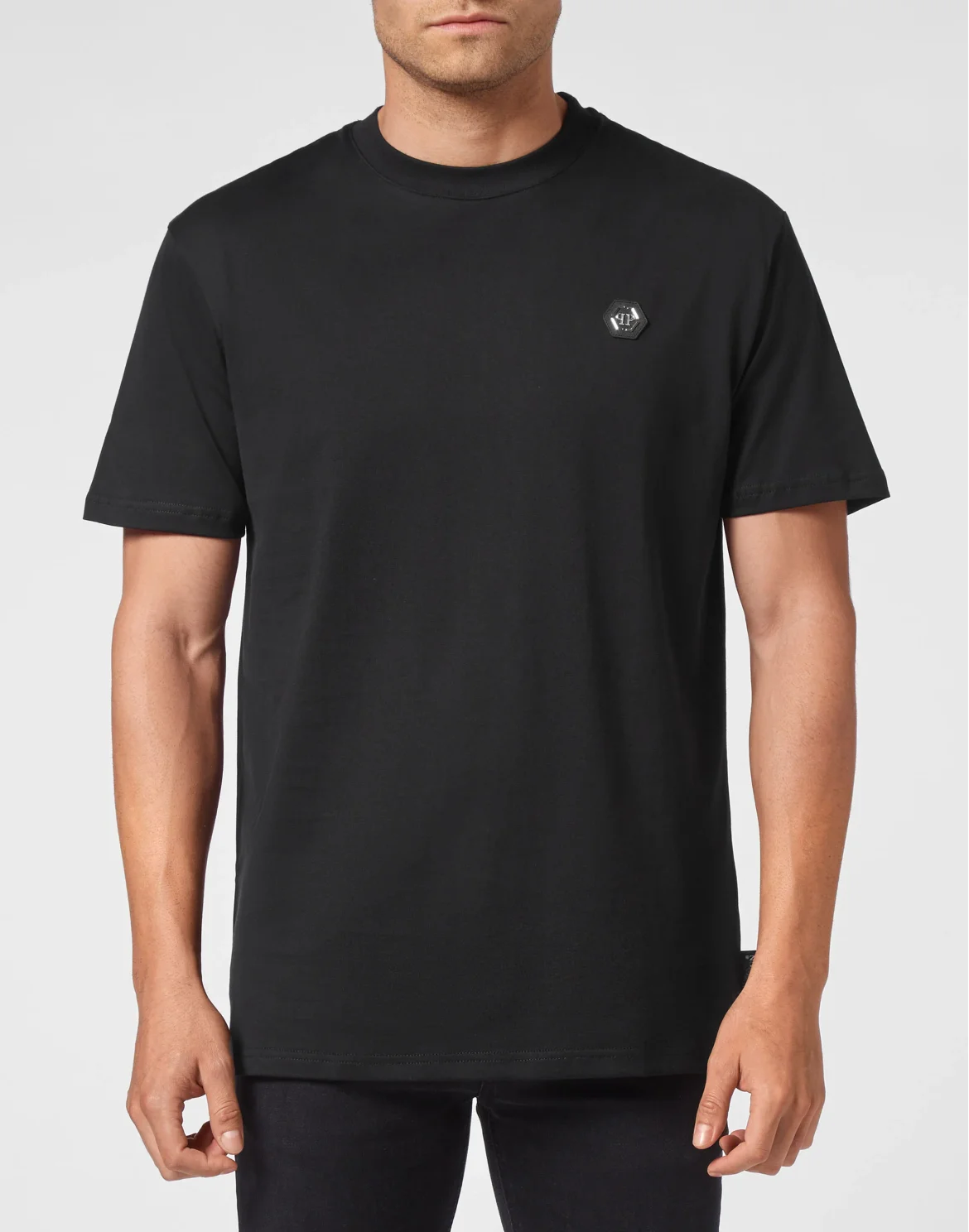 T-shirt Round Neck SS Basic, цвет: Черный