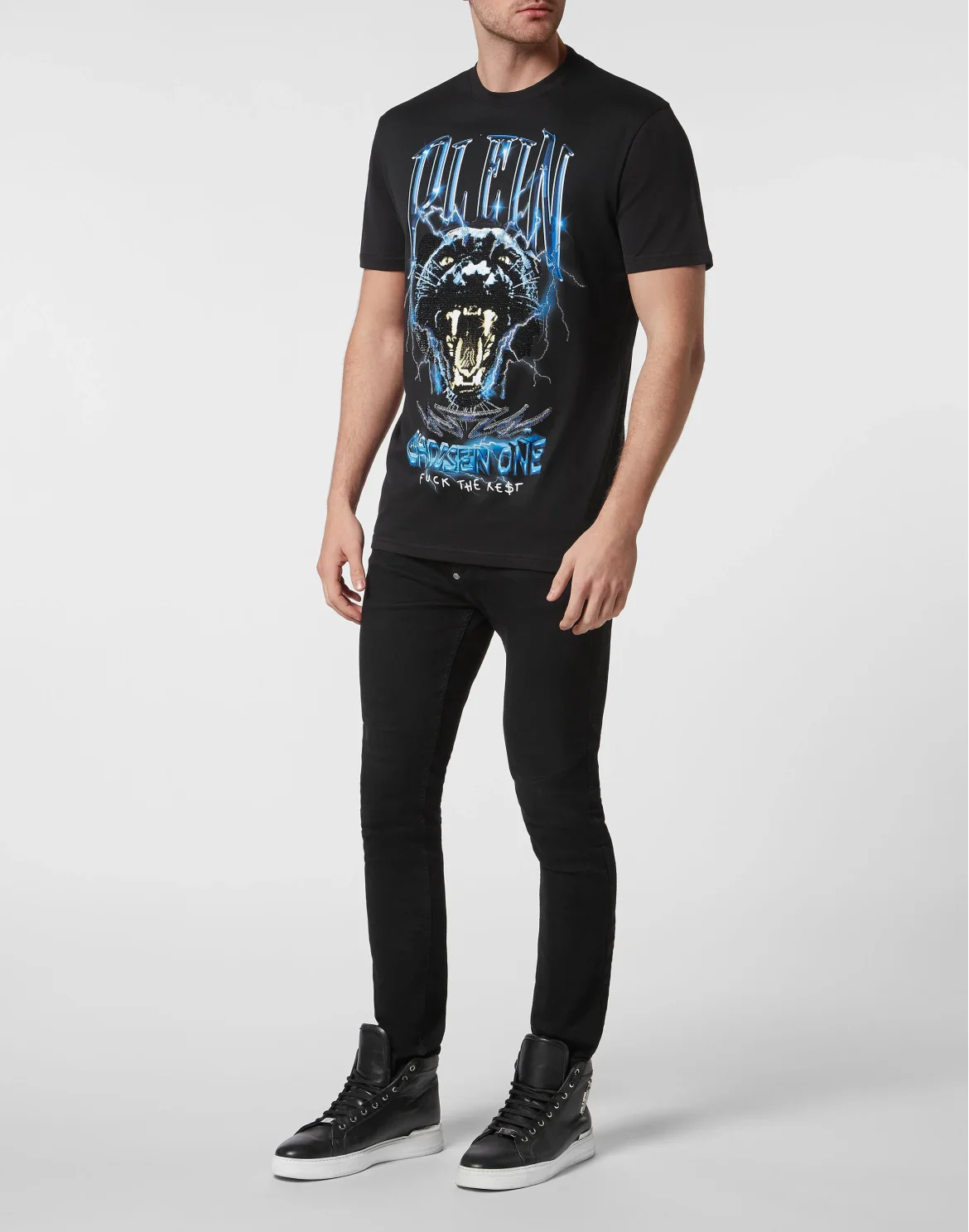 T-shirt Round Neck SS Philipp Plein TM, цвет: Черный