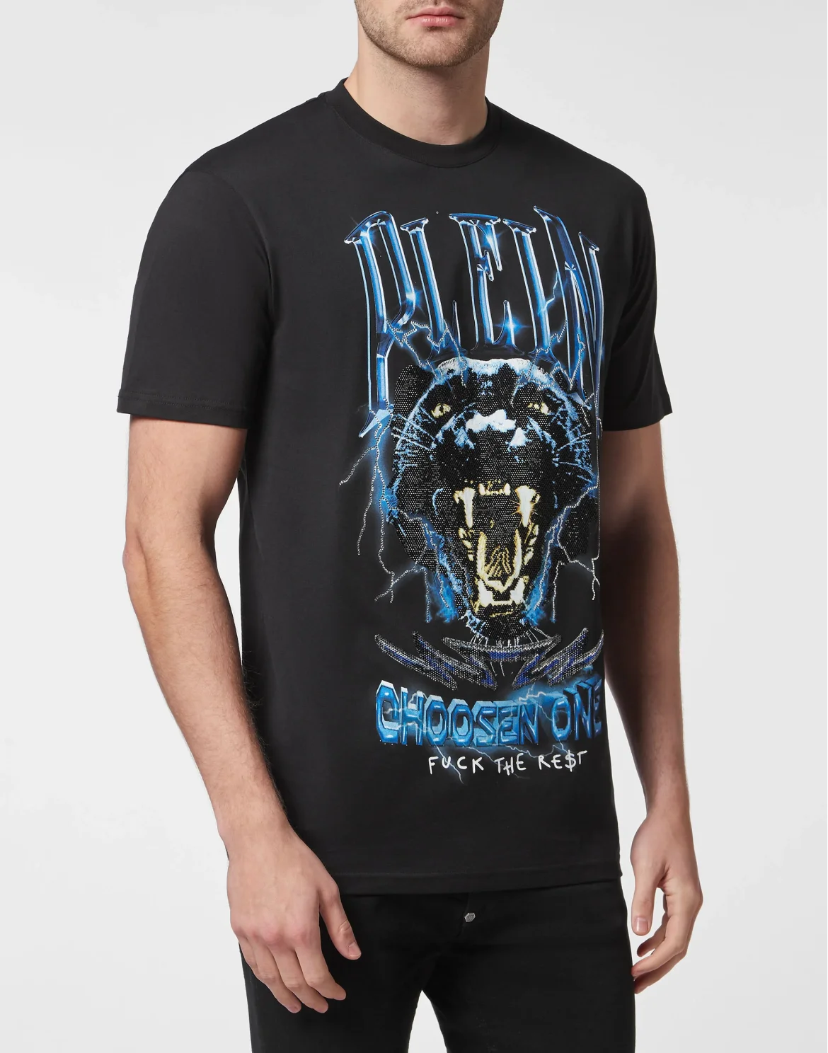T-shirt Round Neck SS Philipp Plein TM, цвет: Черный