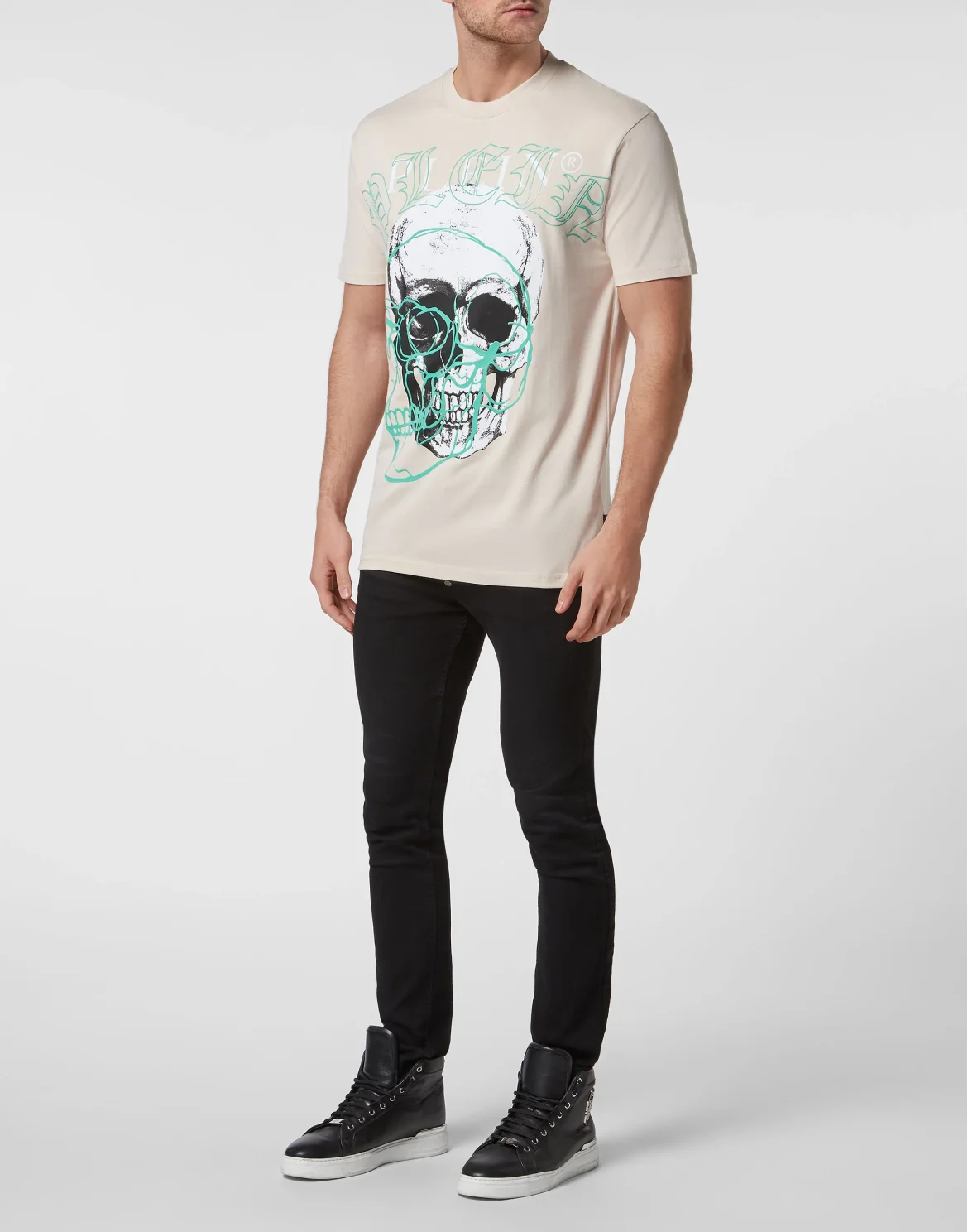 T-shirt Round Neck SS, цвет: Бежевый