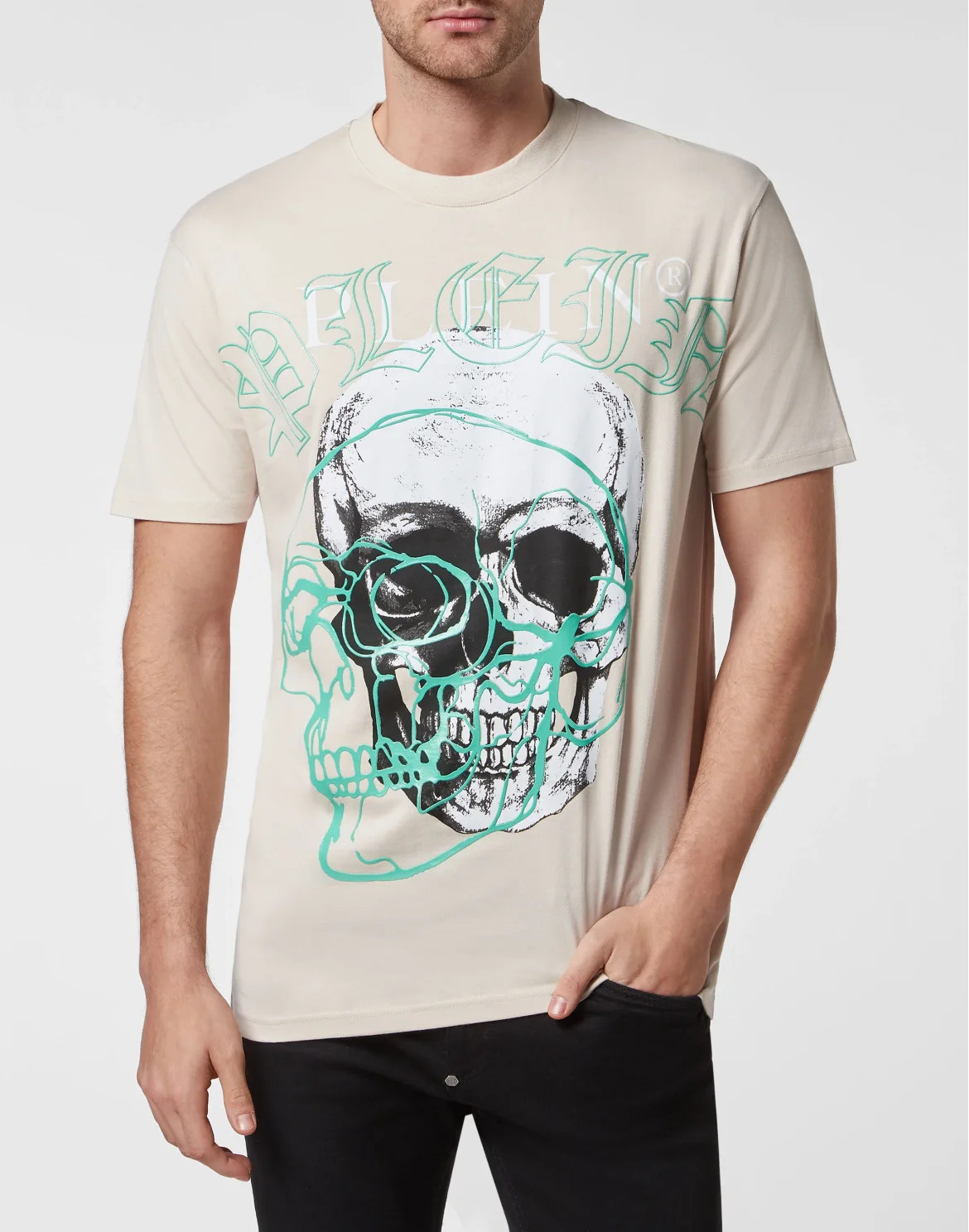T-shirt Round Neck SS, цвет: Бежевый