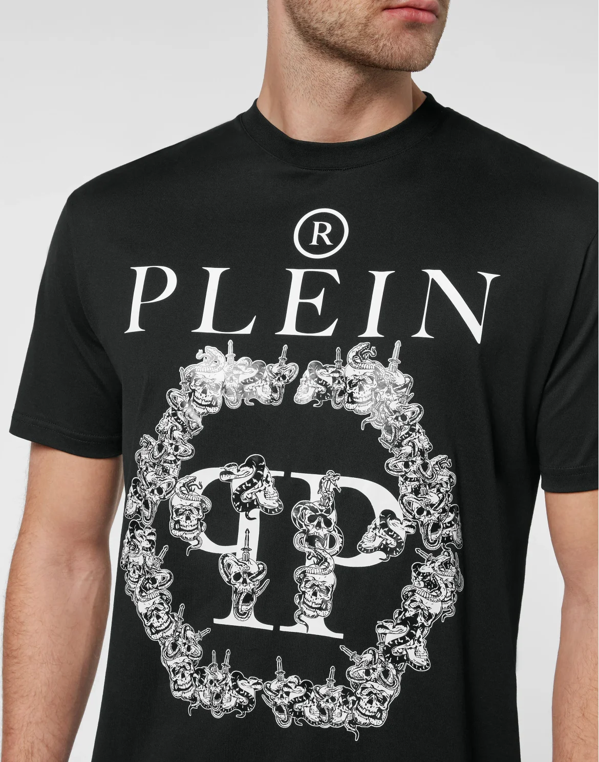 T-shirt Round Neck SS Philipp Plein TM, цвет: Черный