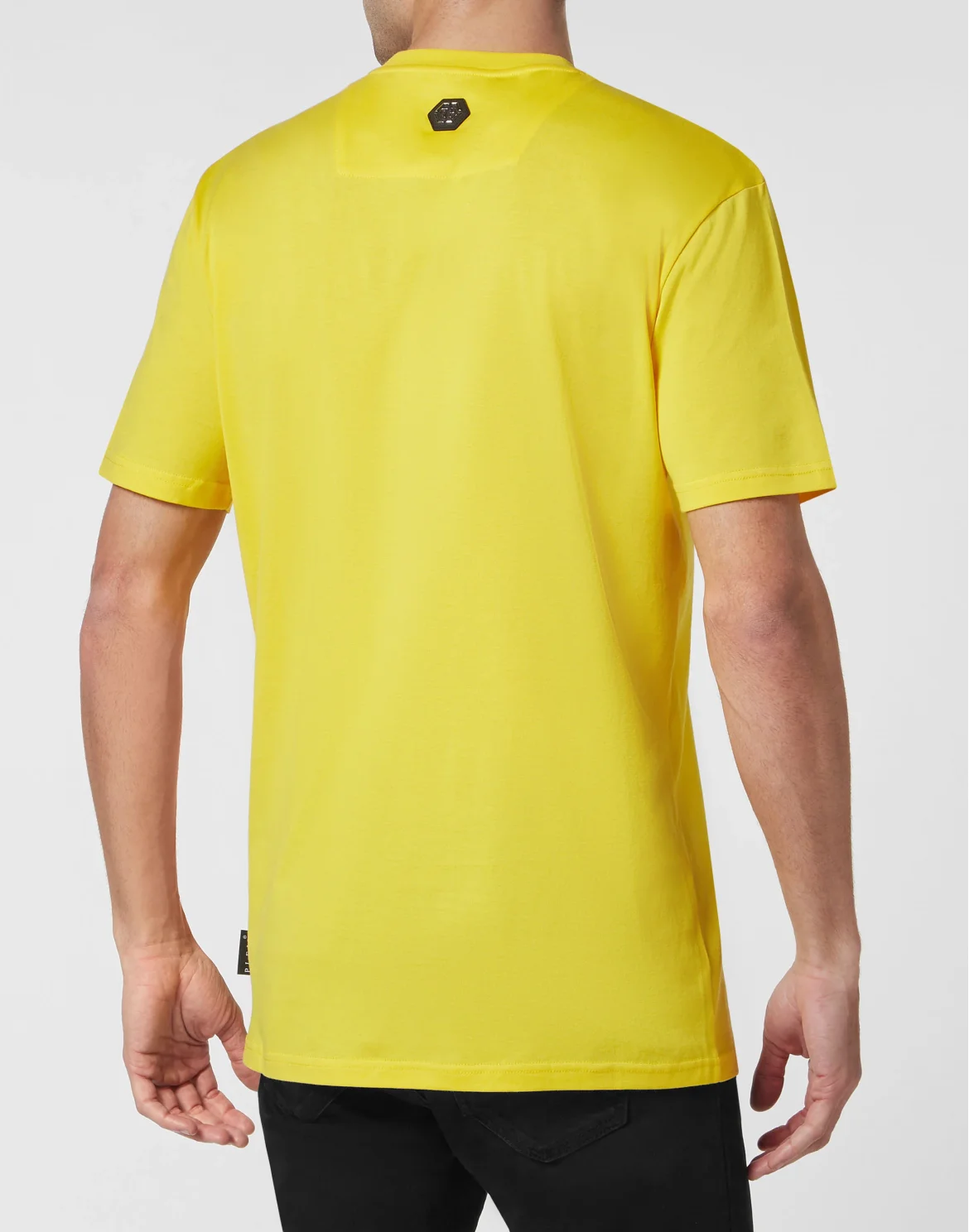 T-shirt Round Neck SS Philipp Plein TM, цвет: Желтый
